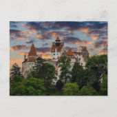 Schloss Bran in Rumänien Postkarte Briefkaart (Voorkant)