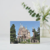 Schloss Drachenburg over Drachenfels Briefkaart (Staand voorkant)