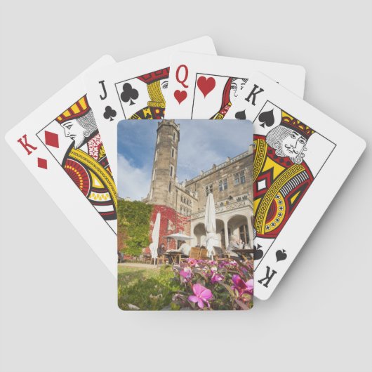 Schloss Eckberg Castle, Duitsland Speelkaarten (Achterkant)