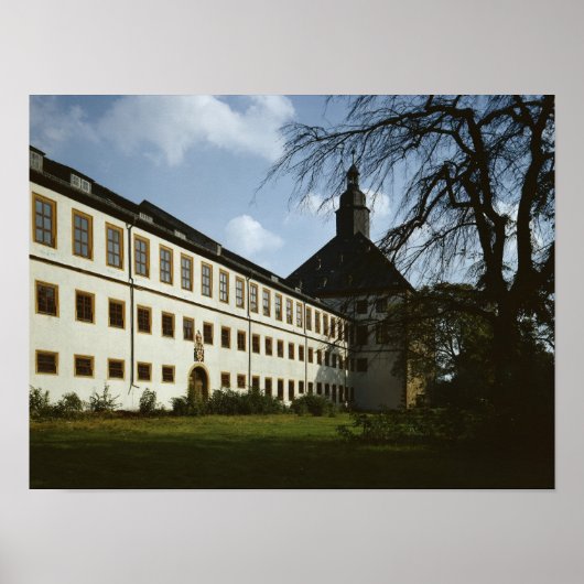 Schloss Friedenstein, Gotha, ingebouwd in 1643-54 Poster (Voorkant)