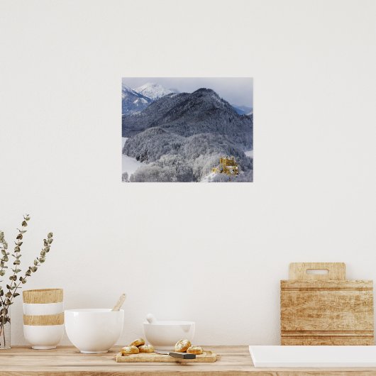 Schloss Hohenschwangau Poster (Keuken)