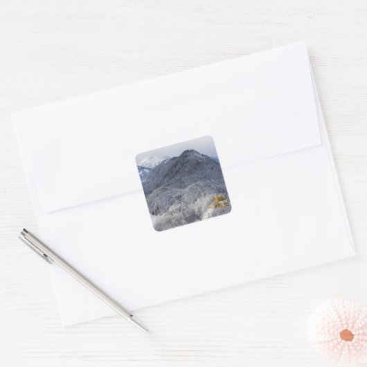 Schloss Hohenschwangau Vierkante Sticker (Envelop)