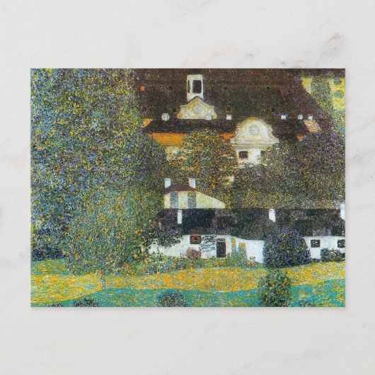 Schloss Kammer op Attersee II door Gustav Klimt Briefkaart (Voorkant)
