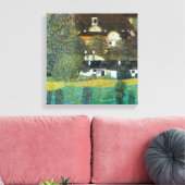 Schloss Kammer op Attersee II door Gustav Klimt Canvas Afdruk (Insitu (Woonkamer))