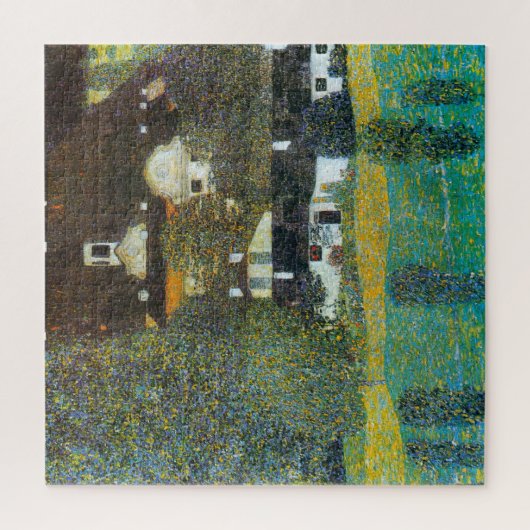 Schloss Kammer op Attersee II door Gustav Klimt Legpuzzel (Verticaal)