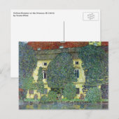 Schloss Kammer op Attersee III door Gustav Klimt Briefkaart (Voorkant / Achterkant)
