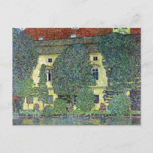 Schloss Kammer op Attersee III door Gustav Klimt Briefkaart (Voorkant)