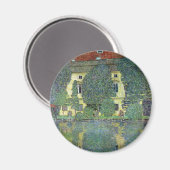 Schloss Kammer op Attersee III door Gustav Klimt Magneet (Voorkant / Achterkant)