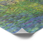 Schloss Kammer op Attersee III door Gustav Klimt Poster (Hoek)