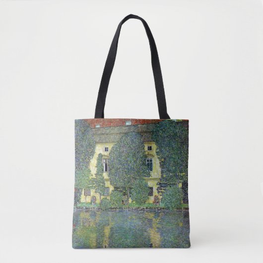 Schloss Kammer op Attersee III door Gustav Klimt Tote Bag (Voorkant)