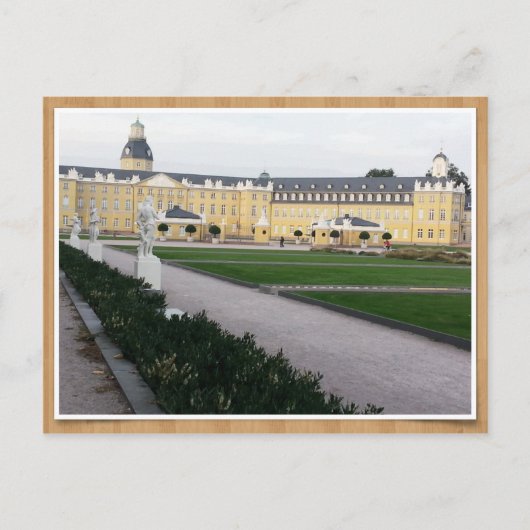 Schloss Karlsruhe Briefkaart (Voorkant)