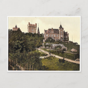 Schloss Klopp, Bingen, Rijn, Duitsland, Pho Briefkaart