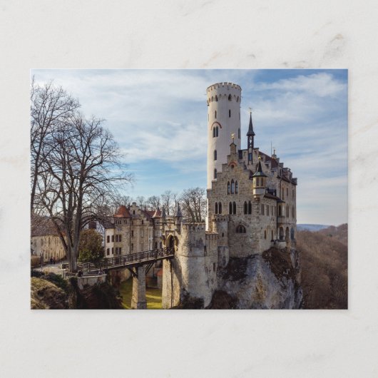 Schloss Lichtenstein in Baden Württemberg Postkart Briefkaart (Voorkant)