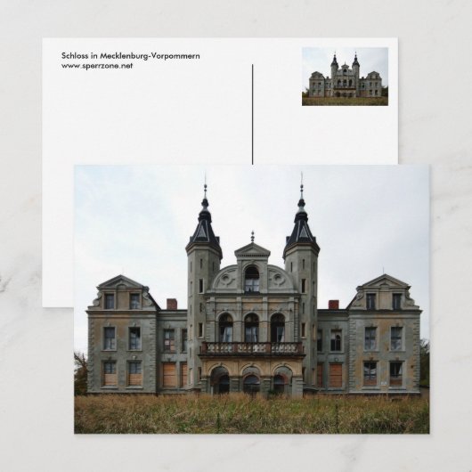 Schloss M 1 Briefkaart (Voorkant / Achterkant)