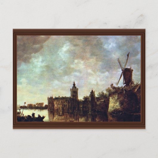 Schloß Montfort van Goyen Jan van (beste kwaliteit Briefkaart (Voorkant)