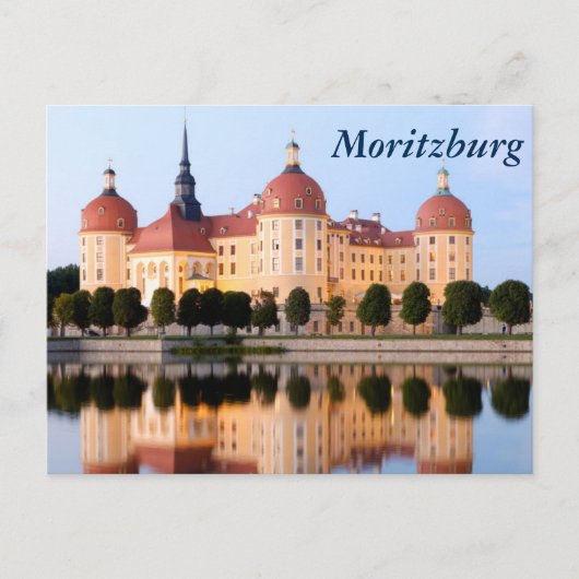 Schloss Moritzburg Briefkaart (Voorkant)