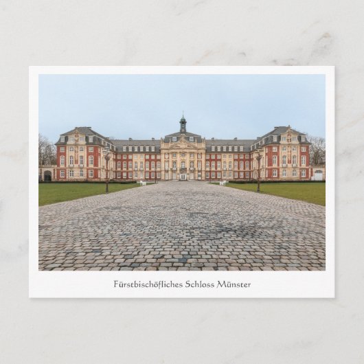 Schloss Münster Briefkaart (Voorkant)