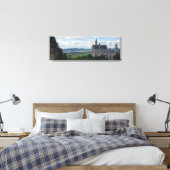 Schloss Neuschwanstein Canvas Panorama Afdruk (Insitu (Slaapkamer))