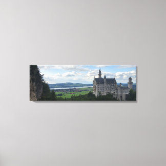 Schloss Neuschwanstein Canvas Panorama Afdruk