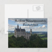 Schloss Neuschwanstein Castle Briefkaart (Voorkant / Achterkant)