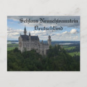 Schloss Neuschwanstein Castle Briefkaart (Voorkant)