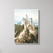 Schloss Neuschwanstein Castle Canvas Afdruk (Voorkant)