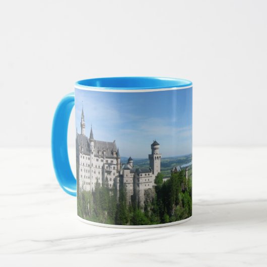 Schloss Neuschwanstein, Duitsland Mok (Voorkant links)