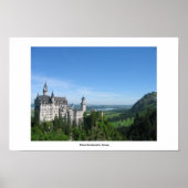 Schloss Neuschwanstein, Duitsland Poster (Voorkant)
