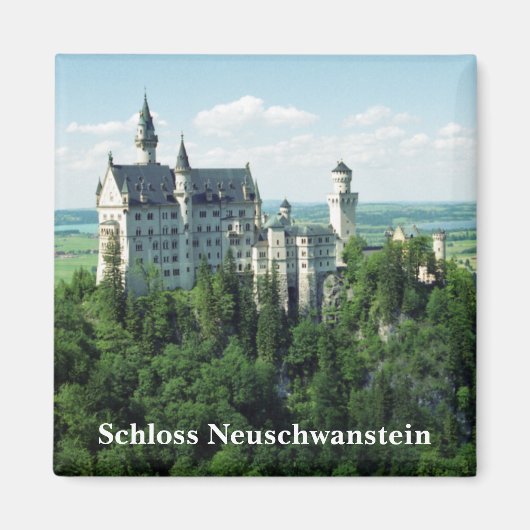 Schloss Neuschwanstein Magnet (Voorkant)