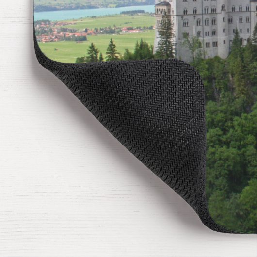 Schloss Neuschwanstein Mousepad Muismat (Hoek)