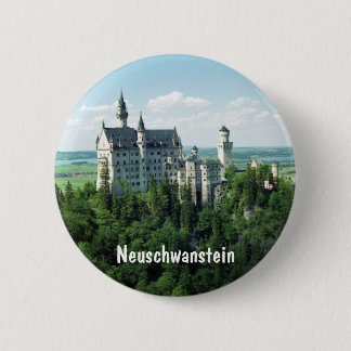 Schloss Neuschwanstein Ronde Button 5,7 Cm