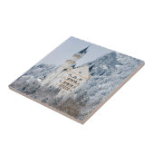 Schloss Neuschwanstein Tegeltje (Zijkant)