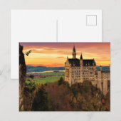 Schloss Neuschwantstein Castle Germany Post Kaart (Voorkant / Achterkant)