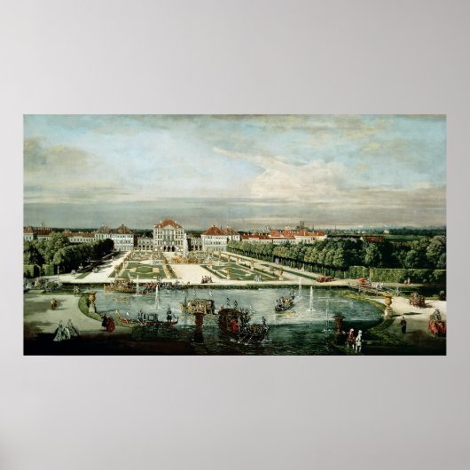 Schloss Nymphenburg, 1761 Poster (Voorkant)