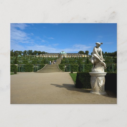 Schloss Sanssouci Briefkaart (Voorkant)