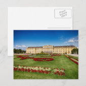 Schloss Schoenbrunn Vienna Oostenrijk Briefkaart (Voorkant / Achterkant)