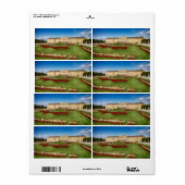 Schloss Schoenbrunn Wien Oostenrijk Etiket (Full Sheet)