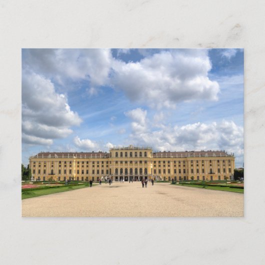 Schloss Schönbrunn Briefkaart (Voorkant)