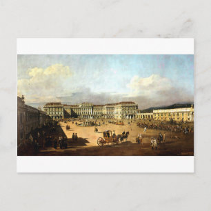 Schloss Schonbrunn door Bernardo Bellotto Briefkaart