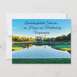 Schloss Schwerin Briefkaart