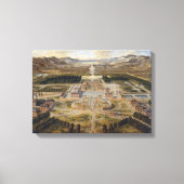 Schloss Versailles – Pierre Patel – 1668 Canvas Afdruk (Voorkant)
