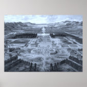 Schloss Versailles - Pierre Patel - 1668 Poster (Voorkant)
