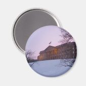 Schloss Wilhelmshoehe Kassel - Wintergelukzalighei Magneet (Voorkant / Achterkant)