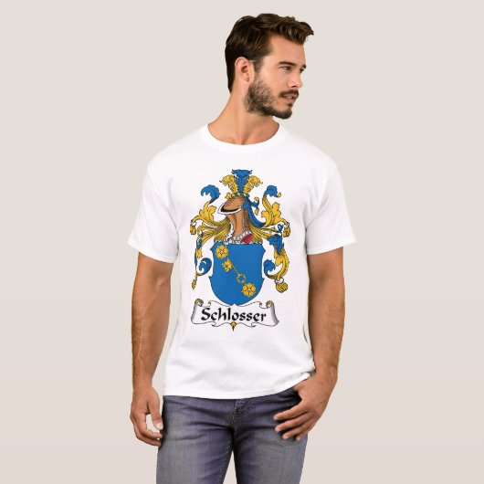 Schlosser Family Crest T-shirt (Voorkant volledig)