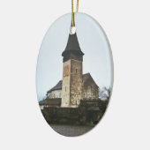 Schlosskirche van Spiez, Zwitserland - Ornament (Links)
