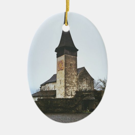 Schlosskirche van Spiez, Zwitserland - Ornament (Voorkant)