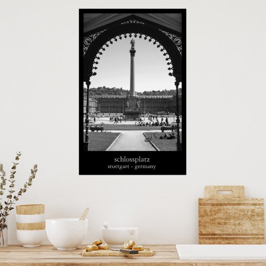 schlossplatz poster (Keuken)