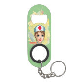 Schlüsselanhänger /Flaschenöffner - Schwester Herz Mini Flessenopener (Achterkant)