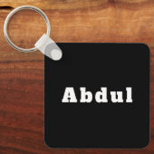 Schlüsselanhänger mit Namen Abdul Sleutelhanger (Voorkant)