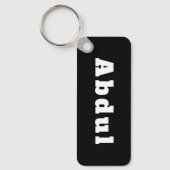 Schlüsselanhänger mit Namen Abdul Sleutelhanger (Voorkant)